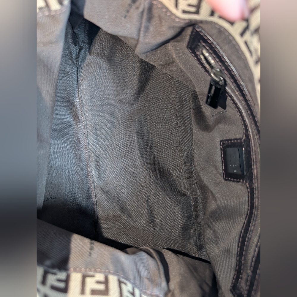 Fendi Zucca Mamma Baguette Flap Bag - Picture 12 of 14